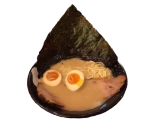 🍜 ramen, food, noodles, egg, pork, seaweed telegram sticker