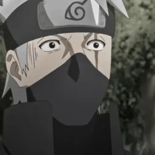 🗡️ Kakashi Naruto anime, ninja, kakashi, naruto, manga telegram sticker