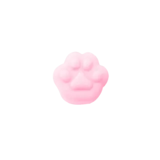 🌟 patte, rose, chat, animal, mignon, empreinte whatsapp sticker