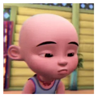 🏴 Upin Upin & Ipin kartun, Upin, karakter, anak-anak telegram sticker