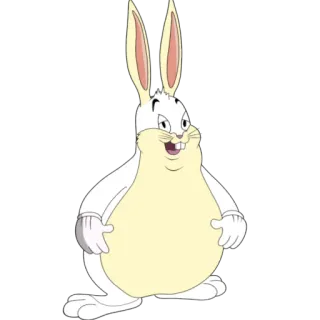 🤡 Big Chungus Looney Tunes telegram sticker
