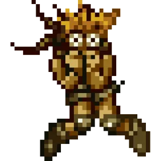 😲 Pixel Art, Personaggio videogioco, Retro, Arcade, Picchiaduro telegram sticker
