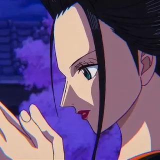 📚 Nico Robin One Piece anime, one piece, nico robin, character, woman whatsapp sticker