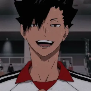 🌟 Kuroo Tetsurou Haikyuu!! anime, haikyuu, kuroo tetsurou, volleyball, manga telegram sticker