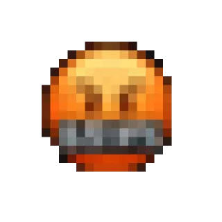 🤬 emoji, angry, censored, pixel art telegram sticker