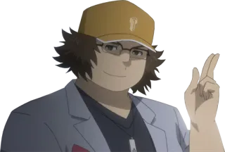 🙂 Tennouji Yuugo Steins;Gate 애니메이션, 캐릭터, 텐노지 유고, 슈타인즈 게이트 telegram sticker