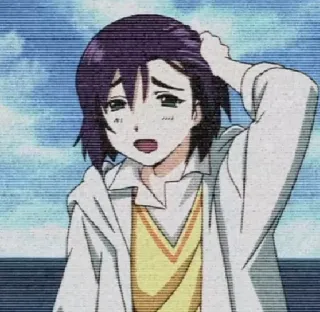 😓 Anime, Triste, Llorando, Molesto, Manga, Emocional telegram sticker