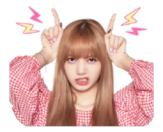 🙄 Lisa Kpop, Lisa, Blackpink, celebridad, persona, cantante telegram sticker