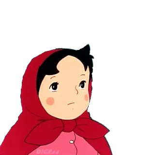 😶 Heidi Cartone animato, Anime, Ragazza, Cappuccetto Rosso, Heidi telegram sticker
