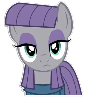 😒 My Little Pony, Desenho animado, Pônei, Égua, Fêmea whatsapp sticker