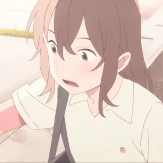 🌷 Fille anime, Dessin animé, Portrait, Animation, mignon telegram sticker