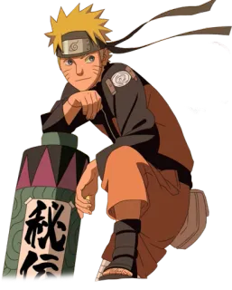 😊 Naruto Uzumaki Naruto 秘 Anime, Manga, Naruto, Karakter, Uzumaki, Ninja telegram sticker