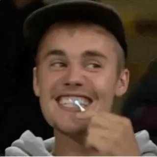 😀 Justin Bieber celebrità, cantante, popstar, dentista telegram sticker