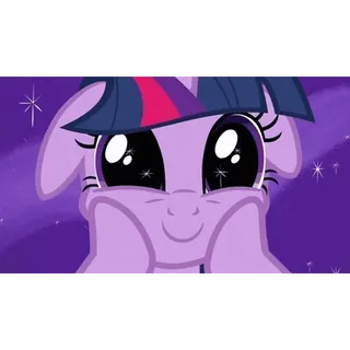 ❤️ Twilight Sparkle My Little Pony Twilight Sparkle, My Little Pony, Cartoon, Pony, Freundschaft, Magie telegram sticker