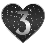 ɴᴏɪʀ ʜᴇᴀʀᴛs ʙʏ @mysoul_stick telegram emojis 3️⃣