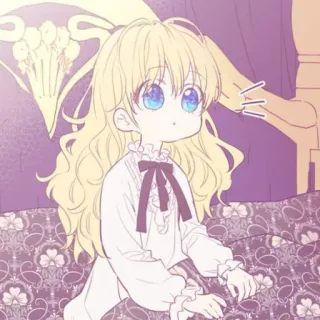 🍼 Anime, Mangá, Menina, Criança, Desenho animado, Ilustração, Personagem, Fofo telegram sticker