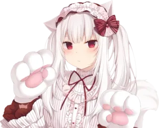 😶 Anime, Kawaii, Miêu nữ, Lolita, Dễ thương telegram sticker