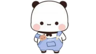 🫖 Panda, Lindo, Dibujos animados, Animal telegram sticker