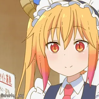 👍 Tohru Miss Kobayashi's Dragon Maid telegram sticker