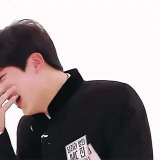 🎈 Jin Run BTS 달려라 방탄 MC 진 K-pop, BTS, Jin, Run BTS, Intrattenimento, Coreano telegram sticker