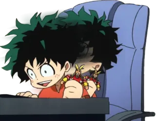 Boku no Sticker Academia (@BugMarcus) telegram stickers