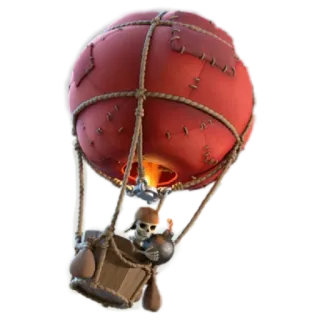 🪂 Clash of Clans 풍선, 해골, 폭탄, 클래시 오브 클랜, 모바일 게임 telegram sticker
