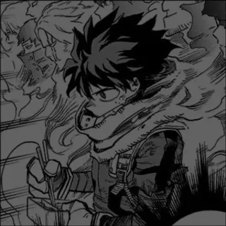 🌟 Izuku Midoriya My Hero Academia Anime, Manga, Izuku, Midoriya, My Hero Academia telegram sticker