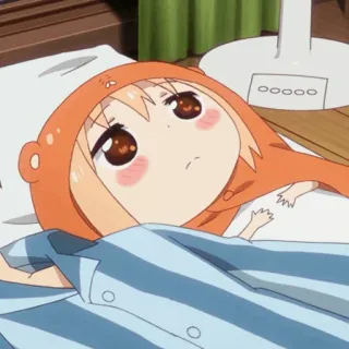 🍣 Umaru Himouto! Umaru-chan Anime, Umaru, Himouto Umaru-chan, Lindo, Chibi, Fan, Dibujos animados telegram sticker