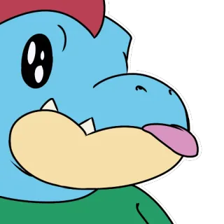Croc the Croconaw telegram stickers