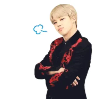 😤 Jimin kpop, singer, jimin, bts, idol telegram sticker