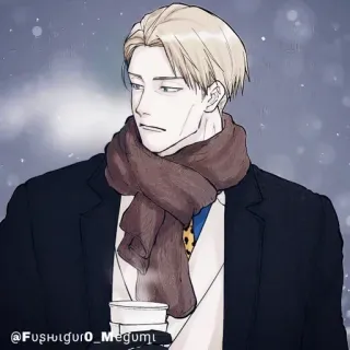 💠 @Fushiguro_Megumi_ Аниме, Искусство, Портрет, Мужчина telegram sticker