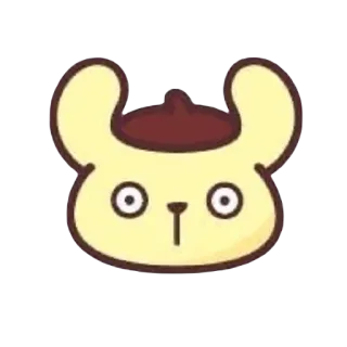 🍮 Pompompurin Pompompurin, Sanrio, character, dog, cartoon telegram sticker