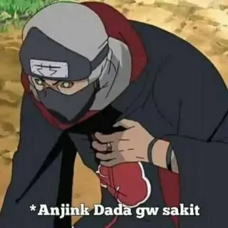 🤔 Pain Naruto * Anjink Dada gw sakit Anime, Naruto, Pain, Akatsuki, Malade, Coeur telegram sticker