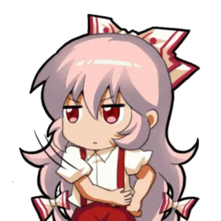 👊 Аниме, Чиби, Милый, Девушка, Мультфильм telegram sticker