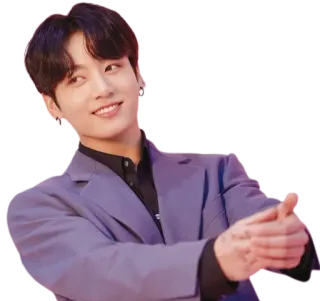 😃 Jungkook kpop, idol, bts, piosenkarz, artysta, azjatycki, przystojny telegram sticker