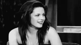 😑 Kristen Stewart actress, celebrity, woman, person, smile telegram sticker