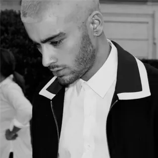 ▪️ Zayn Malik zayn malik, ca sĩ, người nổi tiếng, chân dung, nam, thời trang telegram sticker