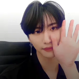 👋 persona, uomo, ritratto, selfie, coreano, idol, asiatico telegram sticker