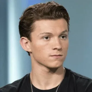 ⚙ Tom Holland actor, celebridad, retrato, hombre whatsapp sticker