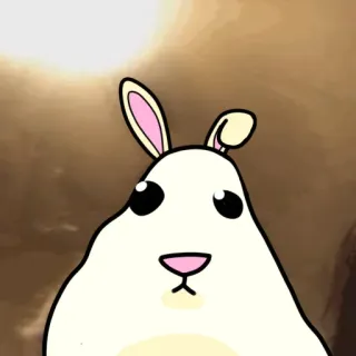 😐 bunny telegram sticker