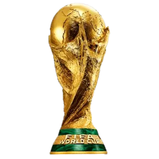 🏆 FIFA World Cup FIFA WORLD CUP trophy, football, soccer, world cup, fifa, sport, winner, champion, gold telegram sticker