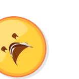 😃 Эмодзи, Улыбка, Счастливый, Желтый, Лицо whatsapp sticker