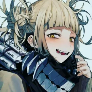 🧧 Himiko Toga My Hero Academia Anime, Manga, Villano, Héroe, Escuela, Toga telegram sticker
