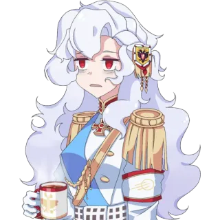 😪 アニメ, キャラクター, 警官, 制服 telegram sticker