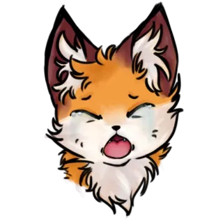 Foxy @stickersb2b telegram stickers