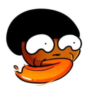 😛 Kartun, Stiker, Lucu, Humor, Karakter telegram sticker