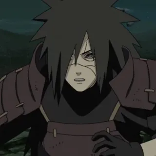 ⚖ Madara Uchiha Naruto anime, manga, uchiha, ninja, villain telegram sticker