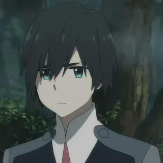 🦋 Hiro Darling in the Franxx Anime, Postać, Hiro, Darling in the Franxx telegram sticker