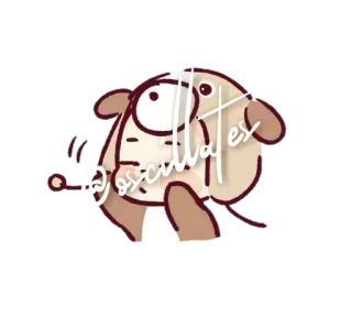 🔫 @oscillates dessin animé, personnage, illustration, drôle telegram sticker