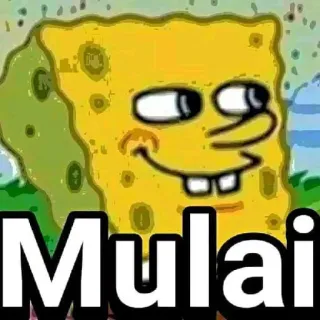 ➖ Mulai spongebob, dessin animé, mème, drôle telegram sticker